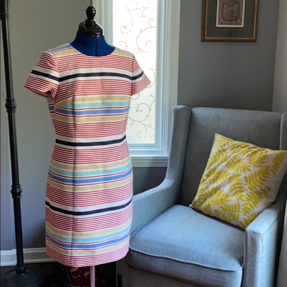 Brooks Brothers summer cotton striped dress